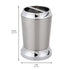 Counters-Set 2 Pack 2, iDesign Stainless Steel Bathroom of Toothbrush Holder, of Brushed/Chrome Split Finish