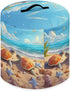 Sea Turtle Air Fryer Cover Dust Cover Beach Cover for Air Fryer for Women Top Handle and Storage Pockets Dust Covers for Kitchen Appliances