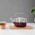 40 ounce/1.18 Viva Bjorn Borosilicate Glass Tea Pot for Stovetop with Loose Leaf Tea Infuser Mesh - Liter - Modern