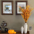 DoubleWood 10Pcs 29.5" (10, Long Artificial Flower Winter Jasmine Folk Pip Berry Plant Dry Branches Orange Flowers