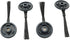 4pcs Side Brush for Shark ION Robot RVSBK950, RV750, RV850, S87 Robot Vacuum Cleaner Accessories