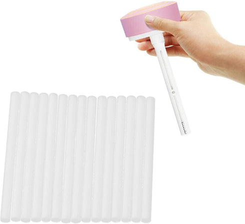 30Pcs Humidifier Cotton Swab Filter, Mini Humidifiers Replacement Accessory (5x80mm)