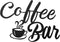 Shimeyao Coffee Bar Accessories, Metal Rustic Wall Art Sign for Cafe Home Office Kitchen, Vintage Black Cup Letter