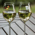 Set of 6 Barnyard Animal Wine Charms – Magnetic Glass Markers and Identifiers
