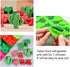 KRLIFCSL Candy Molds Ice Cube Trays - Silicone Molds for Making Ice, Jelly, Chocolate, Soap (Pack of 4, Multicolor)
