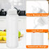 12 Pack 8 oz Plastic Squeeze Bottles Multipurpose Squirt Bottles for Ketchup,Condiments,BBQ