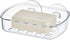iDesign BPA-Free Plastic Suction Bar Soap Dish - 5.25" x 4" x