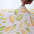 48x48 Inch Fall Table Cloth Square Fitted Tablecloth with Elastic Edge: Stretchy Washable Fabric Cloth Coffee Table
