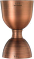 Barfly M37006ACP Heavy-Duty Bell Jigger, Straight Rim, 1 oz x 2 oz, Antique Copper