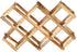 Freestanding Stackable Wine Rack Organizer, Foldable Design for Countertop and Cabinets, Scratch-resistant Protector