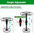 VICAMB 1 Pack 6-10.5in Pots(5.9" 7.87" 9.84" Adjustable Plant Risers for Inside Pots,Metal Planter Lift Inserts Fillers