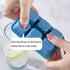 Ice Cube Trays for Freezer - 3 Pack Mini Ice Cube Trays with Lid & Easy-Release Silicone Bottom for Travel