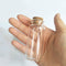 10pcs 30ml Cork Stopper Glass Bottle Vials with Cork Wedding Favor 30x70mm