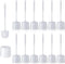 Roshtia 12 Sets Toilet Brush and Holder Set for Bathroom Toilet Bowl
