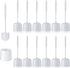 Roshtia 12 Sets Toilet Brush and Holder Set for Bathroom Toilet Bowl