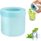 New Cylinder Silicone Ice Cube Mold, 3D Ice Cubes Maker, Easy-Release Press-Type Decompress Ice Lattice
