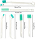 8Pcs LIOUCBD Small Cleaning Brush Set, Scrub Brushes for Household Use, Crevice Cleaning Tool for Gaps, Corners, and