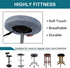 2 Pack 14"-16", Turquoize Bar Stool Covers Round Stool Covers with Elastic Bands Bar Stool Seat Covers Slipcover
