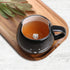 Koolkatkoo Cat Coffee Mugs for Cat Lovers, Ceramic Kitty Tea Mug Gifts for Women, 12 oz, Black
