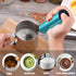 Milk Frother, Rechargeable Battery Operated Frother for Coffee, Portable Drink Mixer with 2 Stainless Steel Whisk Heads