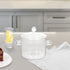 Glass Saucepan, 1350ml Glass Cooking Pot with Cover, Nonstick Soup Pot for Soup and Pasta