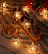 WFGGEH 10ft 20 Star String Lights, LED USB Powered Star Fairy String Lights Warm White for Birthday Party Wedding