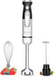 Handheld Immersion Blender, 700W Mixer with Variable Speeds, Multi-function Stainless Steel Electric Kitchen Blender