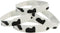 Rubber Cow Print Bracelets, Set of 12, Party Favors and Giveaways