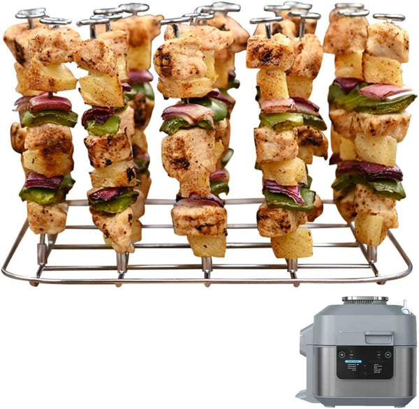 INFRAOVENS Air Fryer Rack for Ninja Speedi, Stainless Steel Accessories for SF301 Rapid Cooker, BBQ Rack Compatible