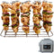 INFRAOVENS Air Fryer Rack for Ninja Speedi, Stainless Steel Accessories for SF301 Rapid Cooker, BBQ Rack Compatible