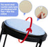 4 Pack 13 Inch, Round Bar Stool Cushions for Kitchen Dining Seat Pads with Ties Non Slip Cushions Pad for High Stool
