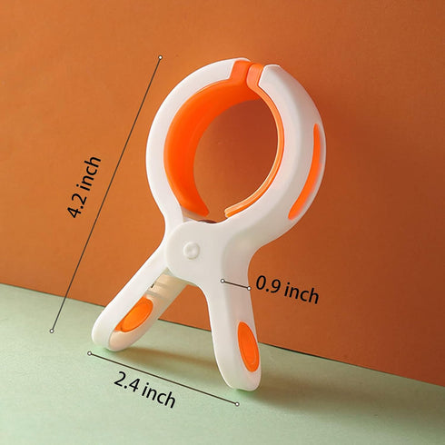 9 Pack Beach Towel Clips for Beach Chair, Strong Silicone Plastic Clips to Keep Towels from Blowing Away