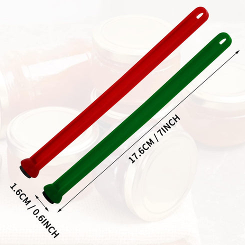 4 Pieces Magnetic Lid Lifter Kit, 7 Inch Canning Magnet Wand for Easy Lifting Iron Lids and Similar Canning Tools