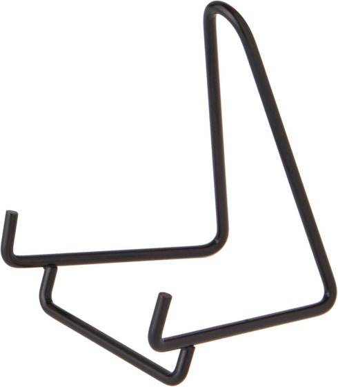 Bard's Black Wire Easel Stand, 3" H x 2" W x 2.5" D