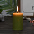 Jeco Sage Green Pillar Candle - 2” Diameter by 3” Height, CPZ-2311