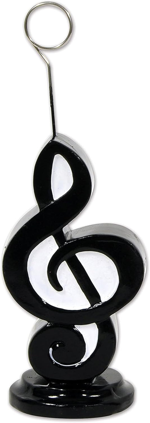 Beistle 54752 1-Pack Musical Note Photo/Balloon Holder