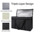 1-Pack Frozen Bodaon Insulated Food Delivery Bag, XX-Large Reusable Grocery Shopping Bag, Food Cold, Cooler Bags