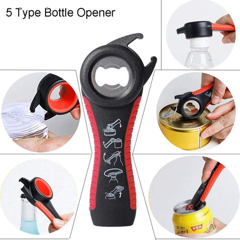 Easy-Twist Jar Opener by Maxracy, Effortless Lid Opening for Weak Hands & Arthritis, Versatile Bottle Opener