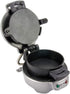 Hamilton Beach Breakfast Sandwich Maker with Egg Cooker Ring, Perfect for English Muffins, Croissants, Silver (25475)