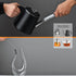 ALINK 8 Pack Black Bottle Brush Cleaning Set - Long Handle Bottle Cleaner with Holder for Narrow Neck Bottles