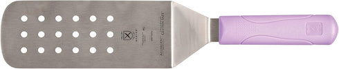Mercer Culinary Millennia Turner/Spatula - 8 Inch x 3 Inch Blade, Purple Handle