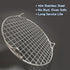 Round Steaming Rack with Legs, 8.9" 304 Stainless Steel Cooling and Baking Barbecue Rack for Air Fryer