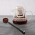 Skingwa 20ml Rose Gold Coffee Scoop with Bag Clip, Multi-Function Milk Powder Measuring Spoon
