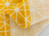 Mvchifay Microwave Oven Cover, Dustproof Cotton Machine Protector with Side Storage Pockets, 11.8x35.4 inches (Yellow