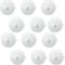 Window Garden Replacement Suction Cups, 12 Clear Large Super Strong Suckers for Glass Surfaces