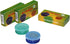 Xik Xak Plastic Grinders for Herbs, Build-In Storage with Lid, Pack of Two Units