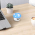FAVOMOTO Mini Cute Table Dust Vacuum Cleaner, Portable Mushroom Vacuum for Home Office, Handy Dust Sweeper