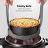 Pressure Cooker Sling, Silicone Bakeware for 6 Qt/8 Qt Instant Pot, Ninja Foodi, Anti-scalding Lifter Steamer Rack,