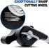 PAKITNER Safe Cut Can Opener - Smooth Edge, Handheld Easy Turn Knob, Ergonomic Stainless Steel Cutting Tool