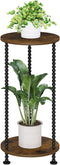 YINMIT Plant Stand Indoor, 2 Tier Small Plant Stand, 23" Tall Metal